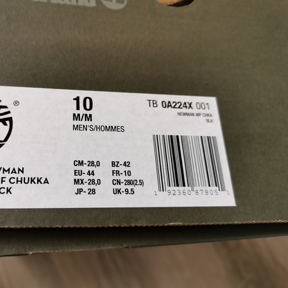 NWT Timberland men chukka winter boots - Picture 6 of 6